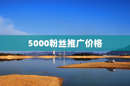 5000粉丝推广价格