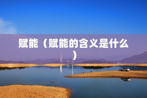 赋能（赋能的含义是什么）