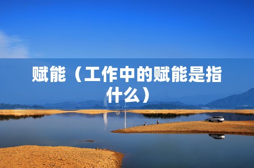 赋能（工作中的赋能是指什么）