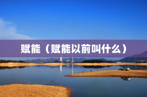 赋能（赋能以前叫什么）