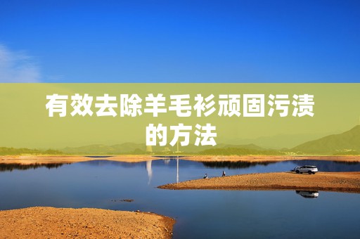 有效去除羊毛衫顽固污渍的方法