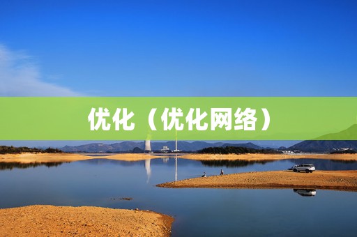 优化（优化网络）
