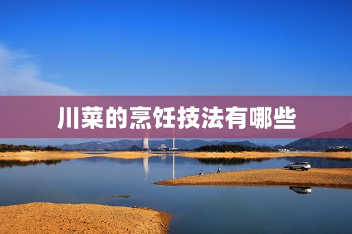 川菜的烹饪技法有哪些